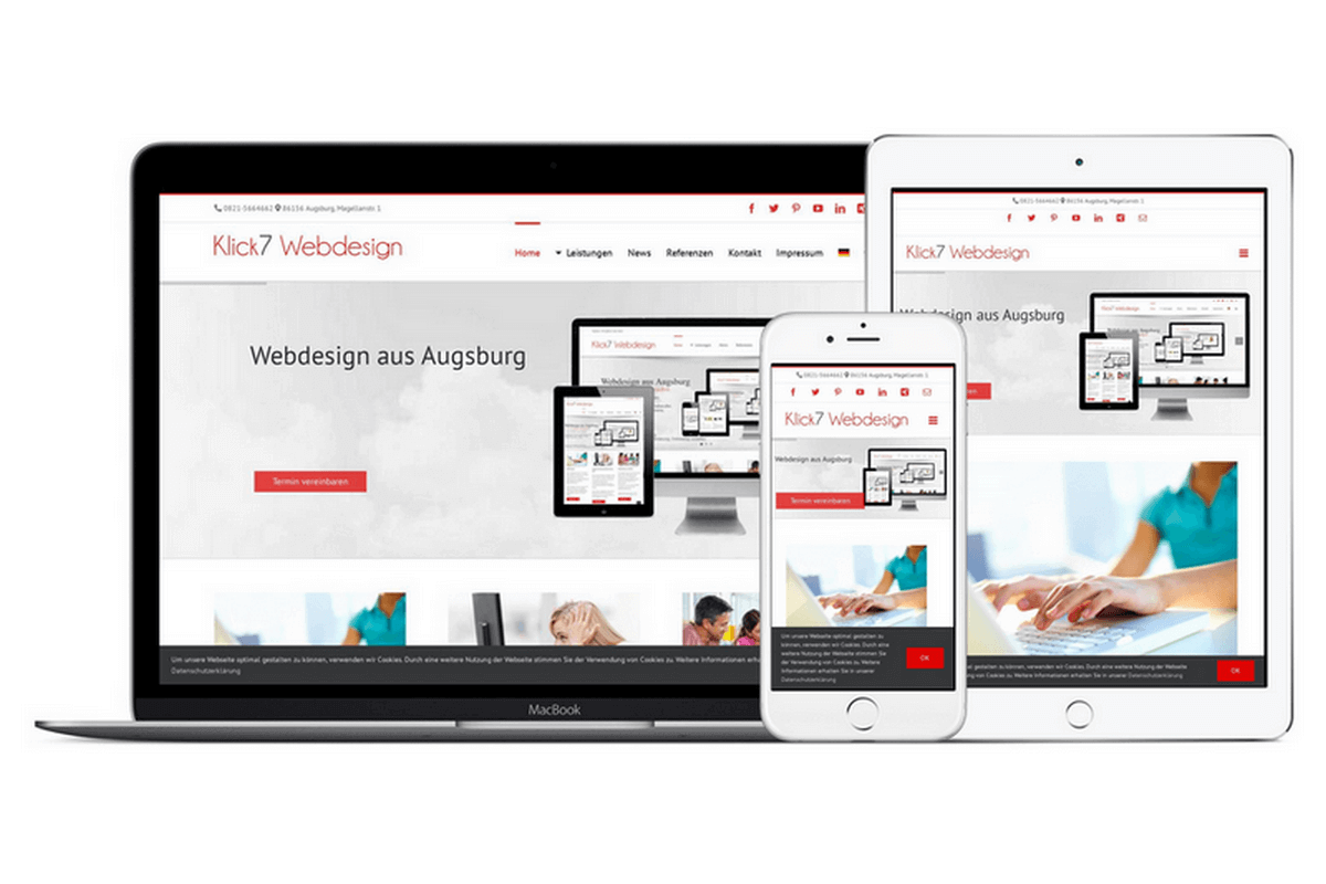 Responsive Design Augsburg perektes Design für Tablet Smartphone PC