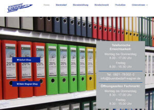 ReDesign Responsive Design Webauftritt BürobedarfBürobedarf in Friedberg