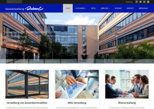 Hausverwaltung Deimel München Internetauftritt München