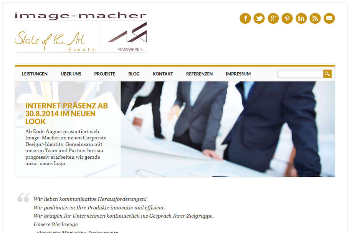 Website erstellen Image-Macher Internetagentur Web Agentur