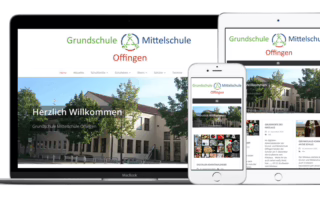 Webseite für die Grund- und Mittelschule Offingen, GSMS Offingen