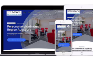 Website für Steinbach Personalservice in Dinkelscherben