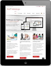 Tablett Klick7 Webdesign