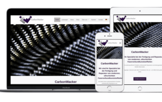 Webseite von Carbon Wacker in Hurlach