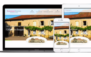 Homepage für Landhaus Sommerfrische von Klick7 Webdesign Augsburg